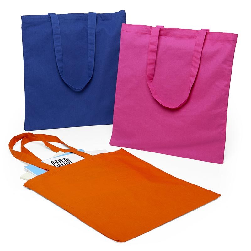 Flat Cotton Tote Bags