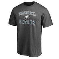 NFL Pro Line Philadelphia Eagles Gray Victory Arch T-Shirt