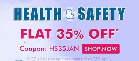 Health & Safety Flat 35% OFF*