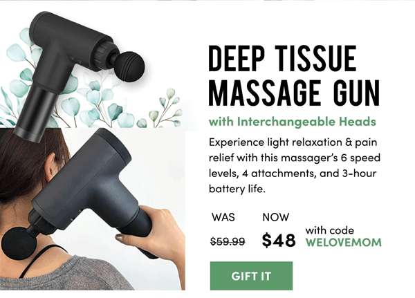 Deep Tissue Massage Gun | Gift It 