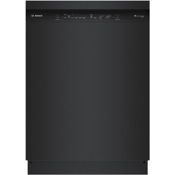 Bosch 100 Series Front Control Dishwasher - Black