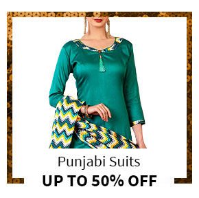 Punjabi Suits Up to 50%. Shop!