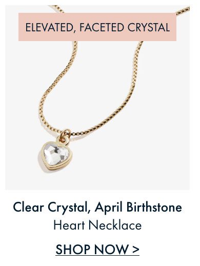 April Birthstone Necklace| Shop Now