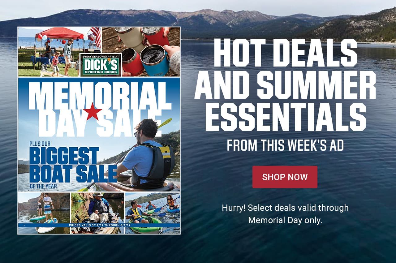 HOT DEALS AND SUMMER ESSENTIALS FROM THIS WEEK'S DEALS | SHOP NOW > | Hurry! Select deals valid through Memorial Day only.