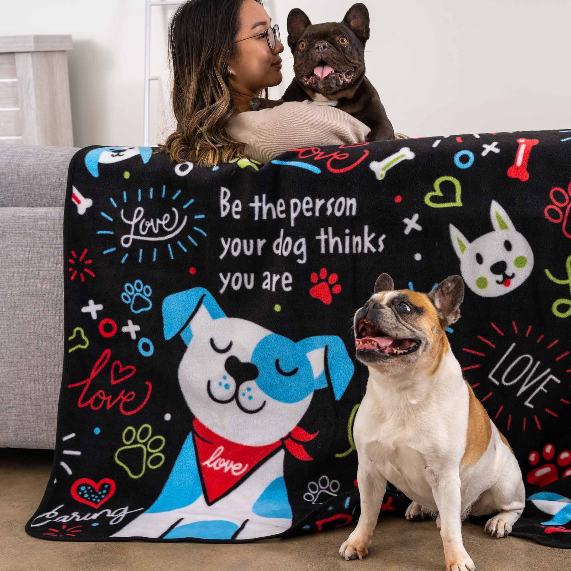 Image of Give Warmth™️ Buy One Give One Fleece Blanket: Be The Person Your Dog Thinks You Are 50