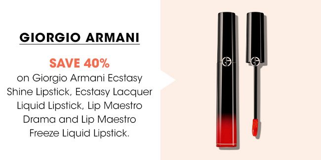 ARMANI SAVE 40%