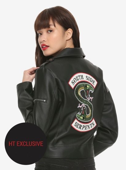 Riverdale Southside Serpents Faux Leather Jacket HT Exclusive