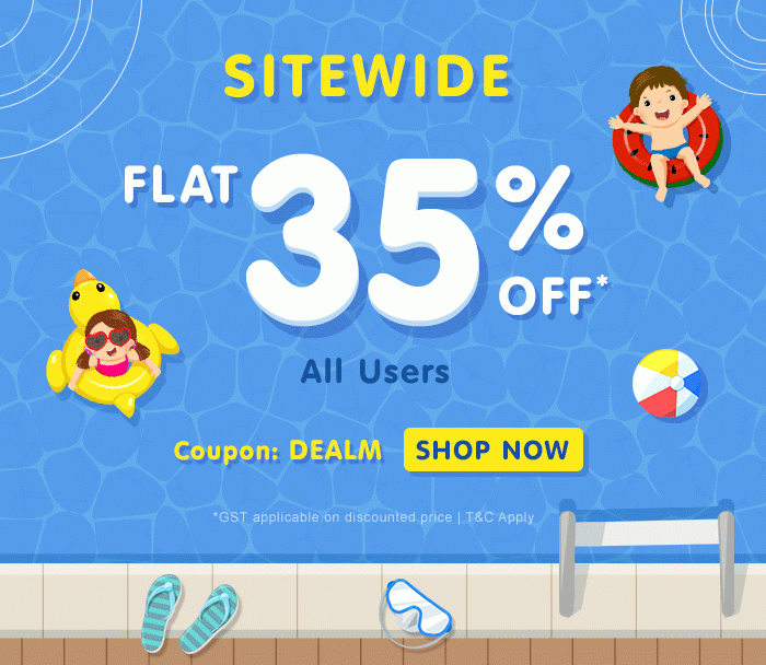 SITEWIDE FLAT 35% OFF* All Users 