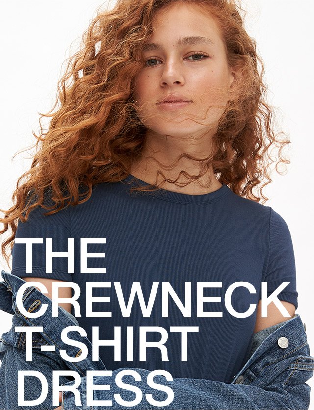 THE CREWNECK T-SHIRT DRESS
