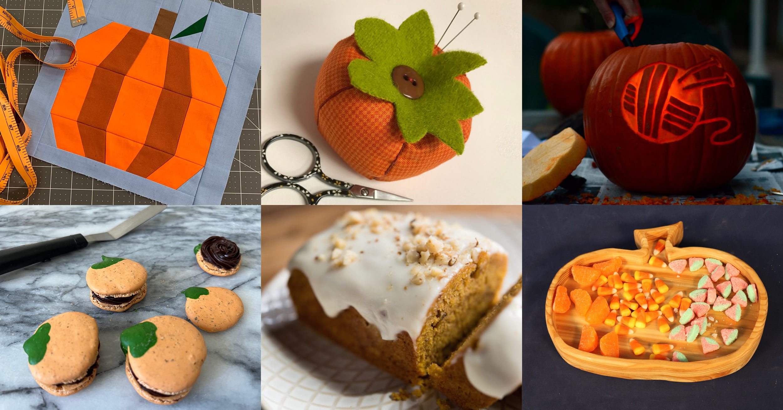 Everything pumpkin! 12 free projects