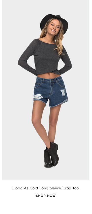 Product 3 - Good As Cold Long Sleeve Crop Top