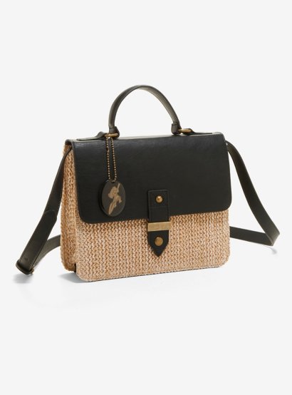Her Universe Moana Straw Crossbody Bag