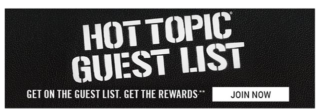 Hot topic guest 2025 list