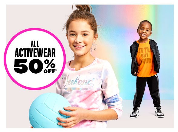 All Activewear 50% Off