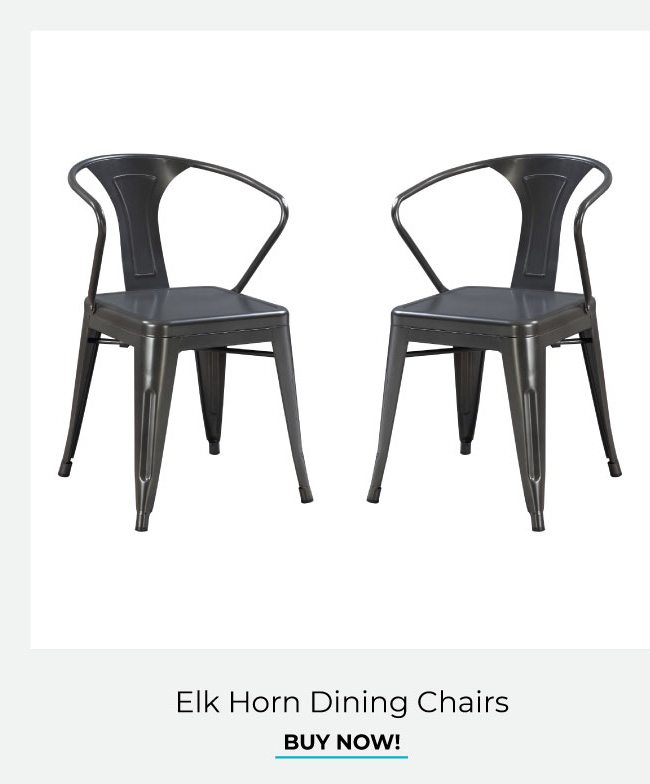 Elk Horn Dining Chairs