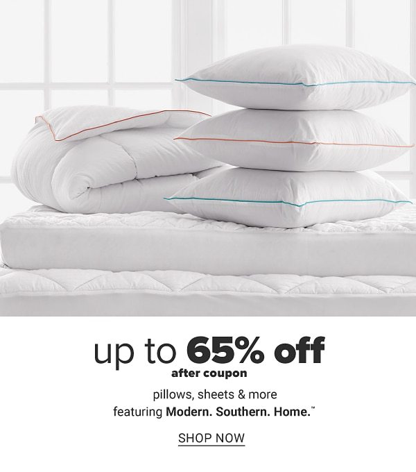 Up to 65% off after coupon pillows, sheets & more featuring Modern. Southern. Home. Shop Now.