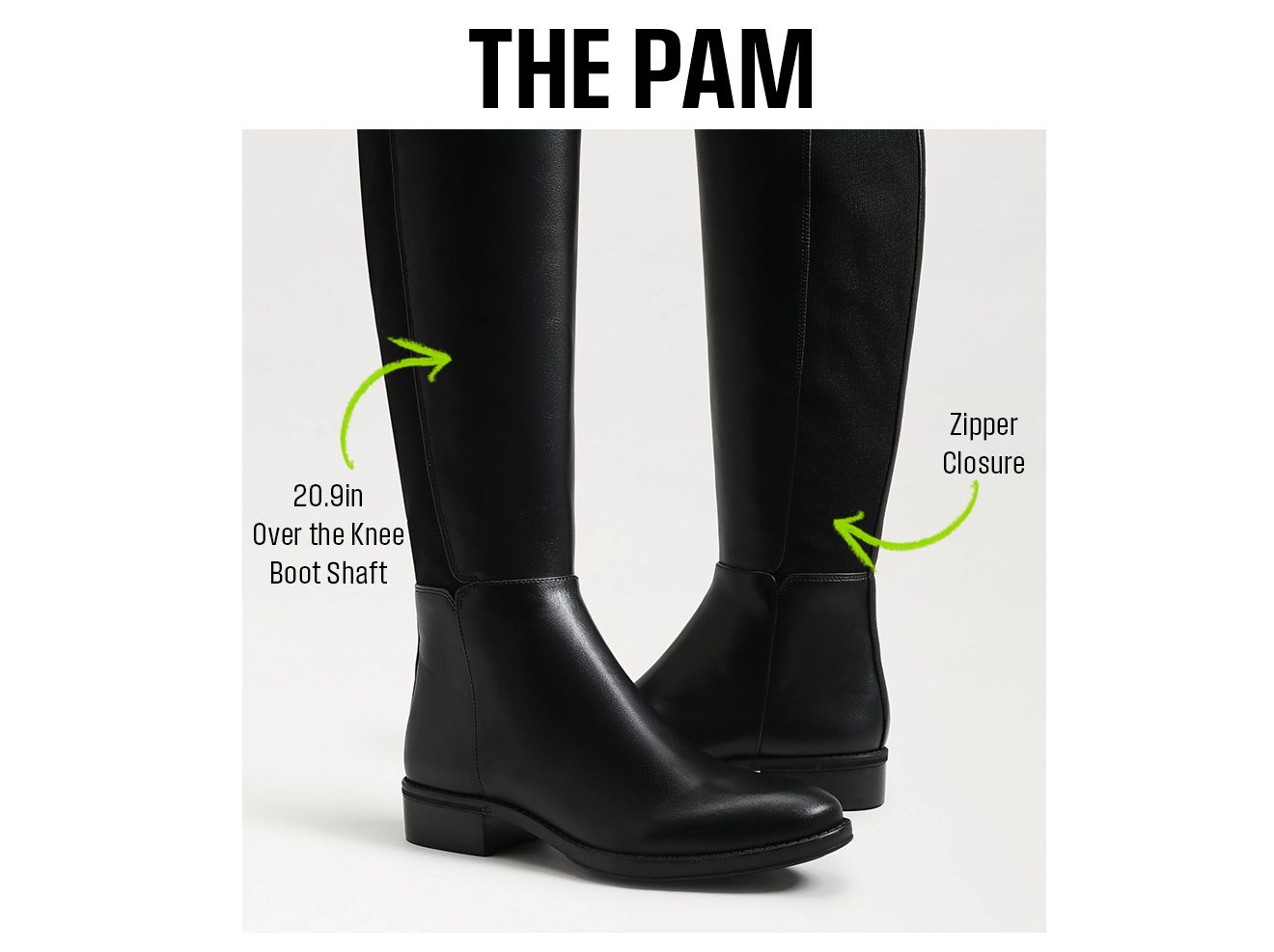 The Pam (Black Leather)