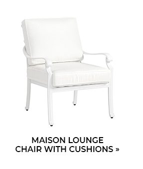 Maison Lounge Chair with Cushions