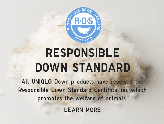 BANNER2 - RESPONSIBLE DOWN STANDARD