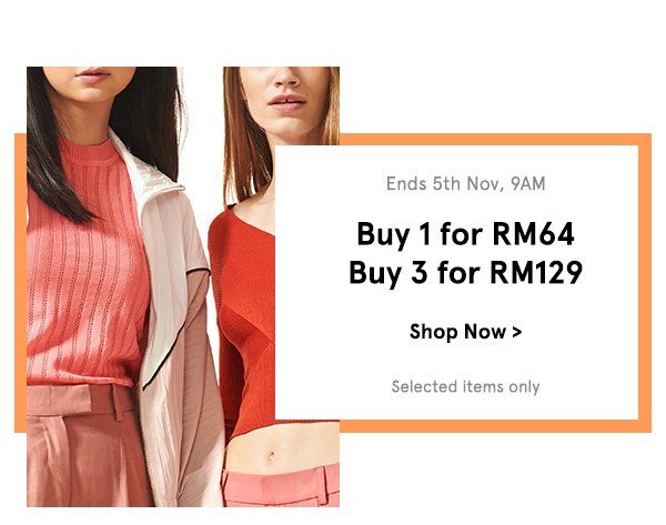 Buy 3 for RM129