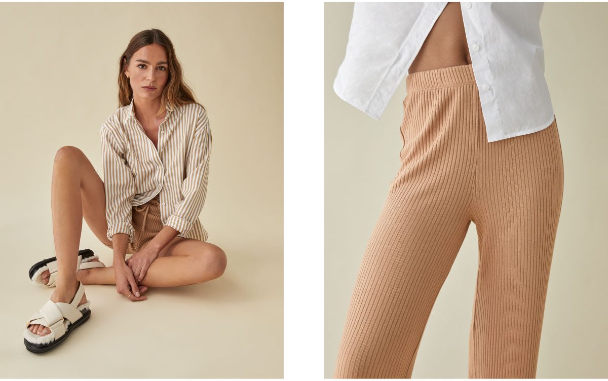 Parker Relaxed Shirt and Whitney Pant