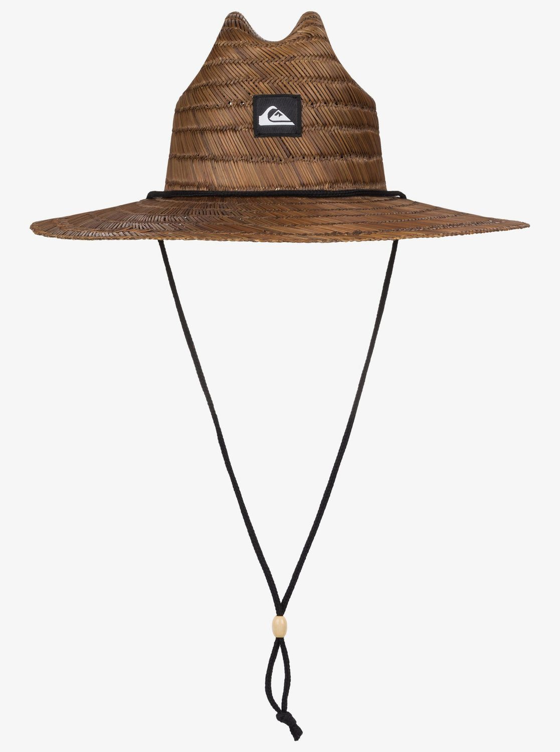 Image of Pierside Straw Lifeguard Hat - Dark Brown