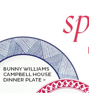 Bunny Williams Campbell House Dinner Plate