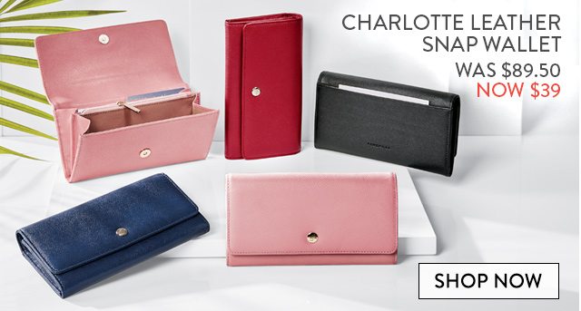 Shop Charlotte Snap Wallet