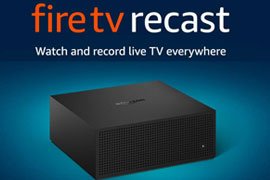 Amazon Fire TV Recast 1TB Over-the-air DVR (Record 4 Shows at Once, up to 150 Hours)