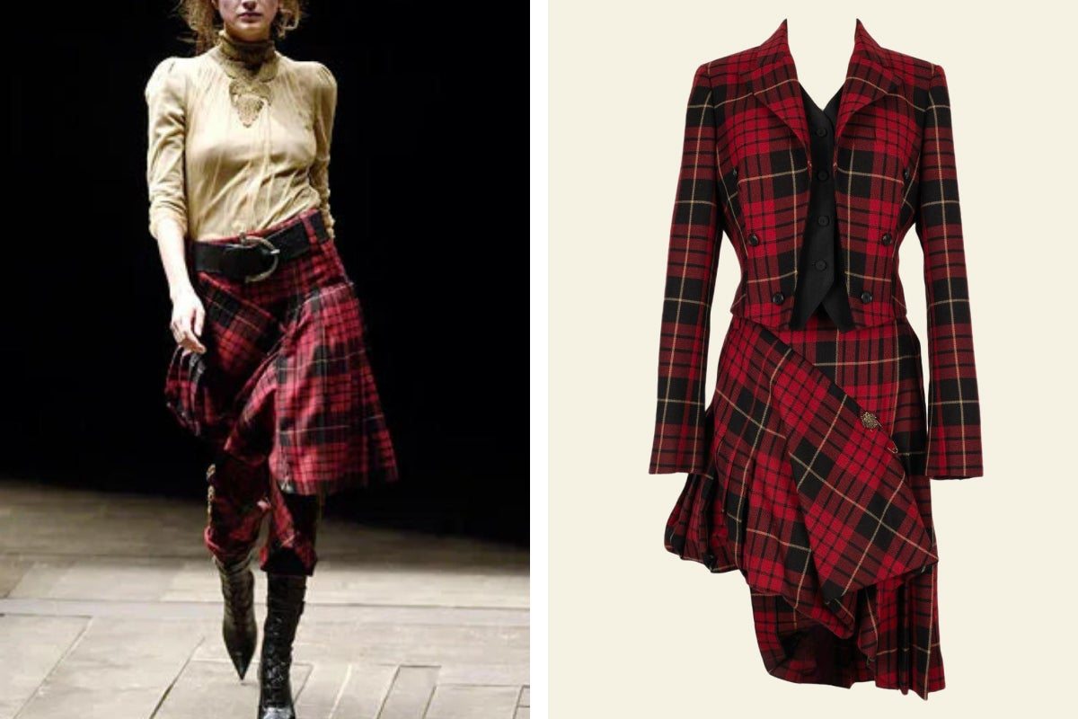 This Alexander McQueen Tartan Suit Has a Rocker Edge