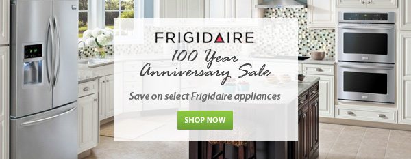 Save on select Frigidaire appliances