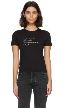 Maison Margiela - Black Cotton T-Shirt