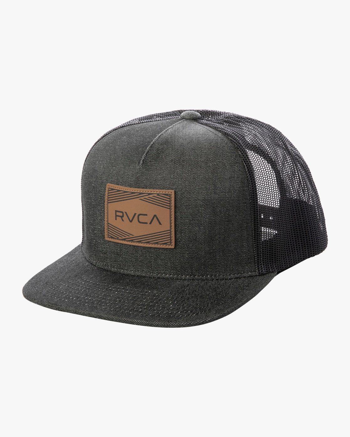 Image of Badge Trucker Hat - Charcoal