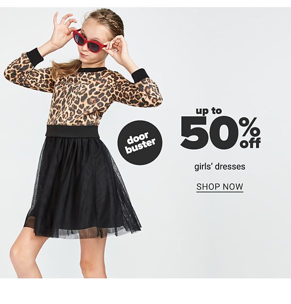 Up to 50% off girls dresses - Shop Now