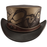 Kraken Steampunk Top Hat