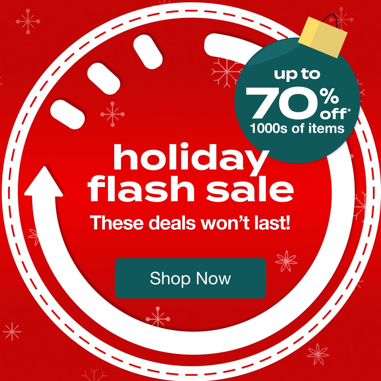 Holiday Flash Sale