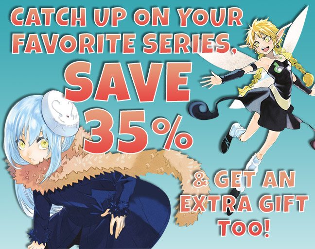 Catch up on your favorite series, save 35%, & get an extra gift too!