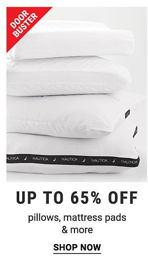 Door Buster. Up to 65% off pillows, mattress pads & more. Shop now.