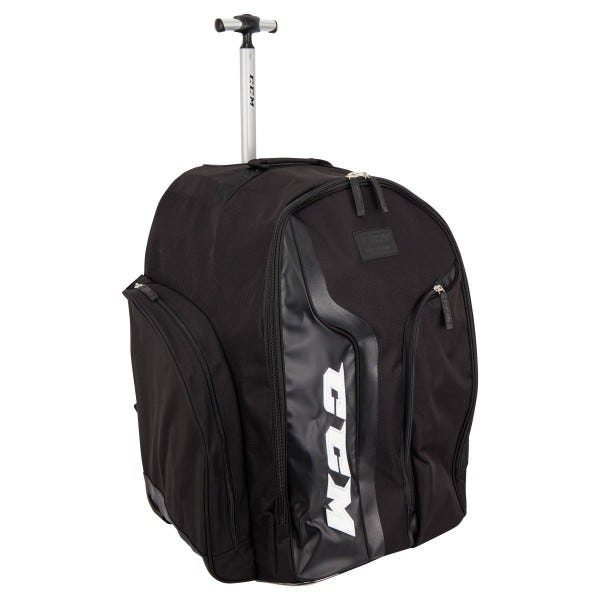 ccm 290 medium player wheeled hockey backpack