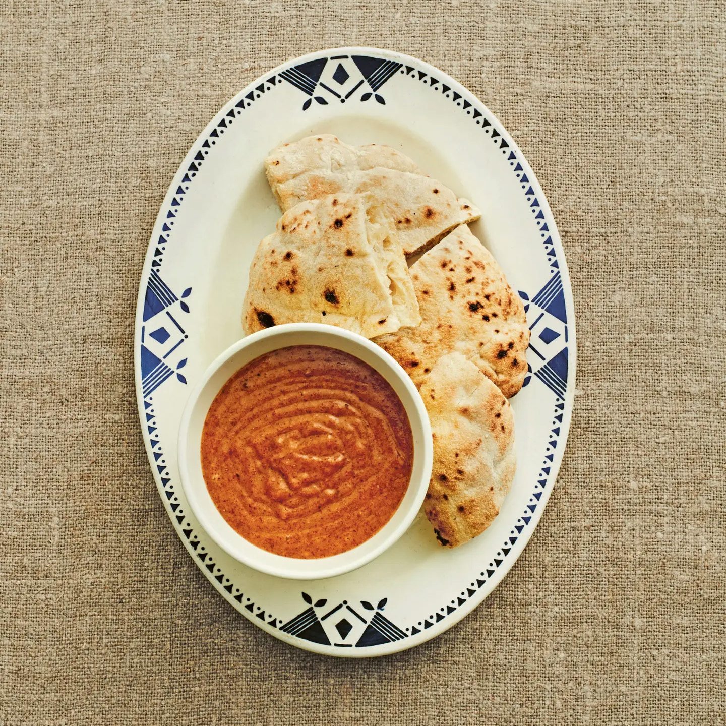 Almond Dip with Argan Oil and Honey