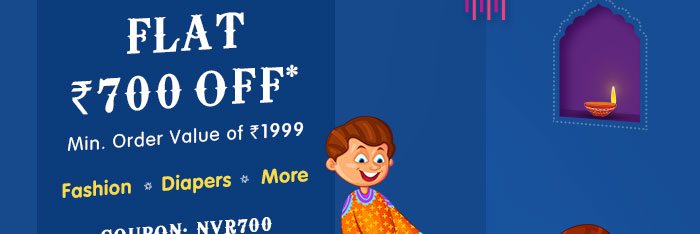 SITEWIDE - Flat Rs 700 OFF on Min. Order Value of Rs 1999 | Coupon: NVR700