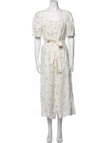 Linen Long Dress w/ Tags