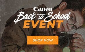 Canon Back to School Sale