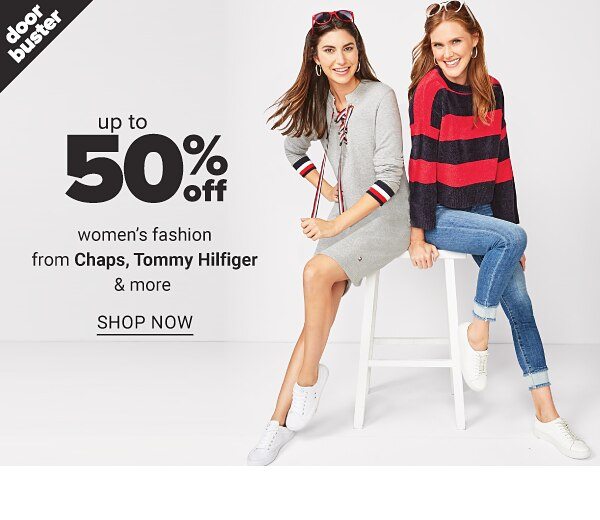 Up to 50% off Women's Fashion from Chaps, Tommy Hilfiger & more - Shop Now