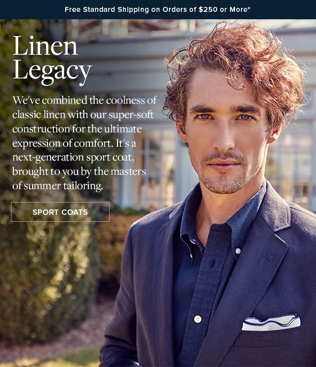 LINEN LEGACY | SPORT COATS