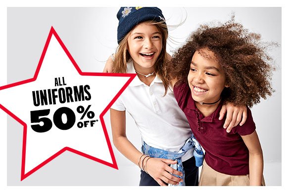 All Uniforms 50% Off