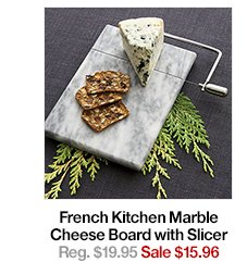 French Kitchen Marble Cheese Board