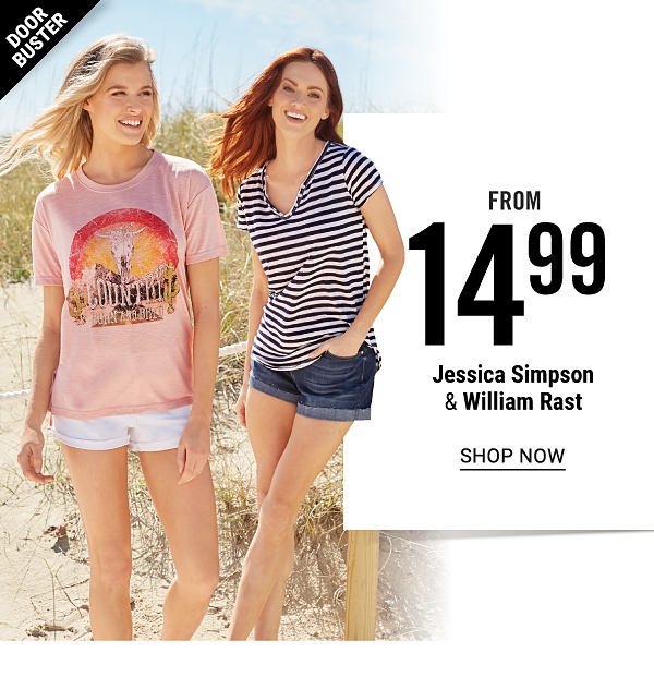 Doorbuster - Jessica Simpson & William Rast from $14.99. Shop Now.