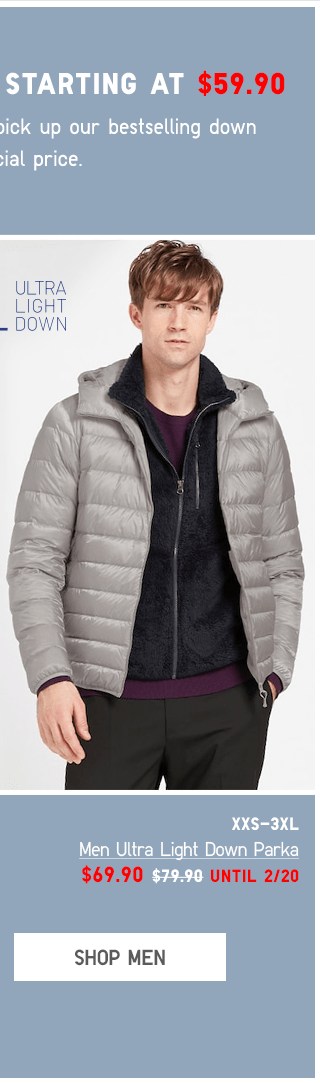 PDP2 - MEN ULTRA LIGHT DOWN PARKA