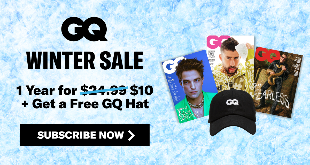 GQ Dad hat and GQ covers.